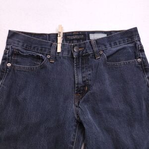 Aeropostale Straight Medium Wash Button Zip Denim Jeans Mens Size 29x30 Blue